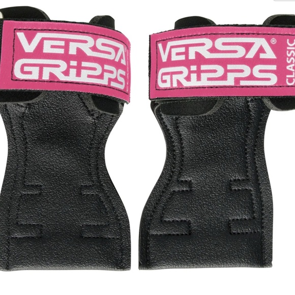 versa gripps Other - Versa Gripps Pink and Black Lifting Straps Size Small